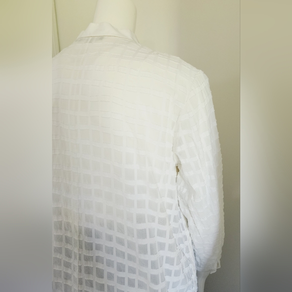 [1X] Lafayette 148 New York Button Down Dress/Duster - Picture 13 of 15